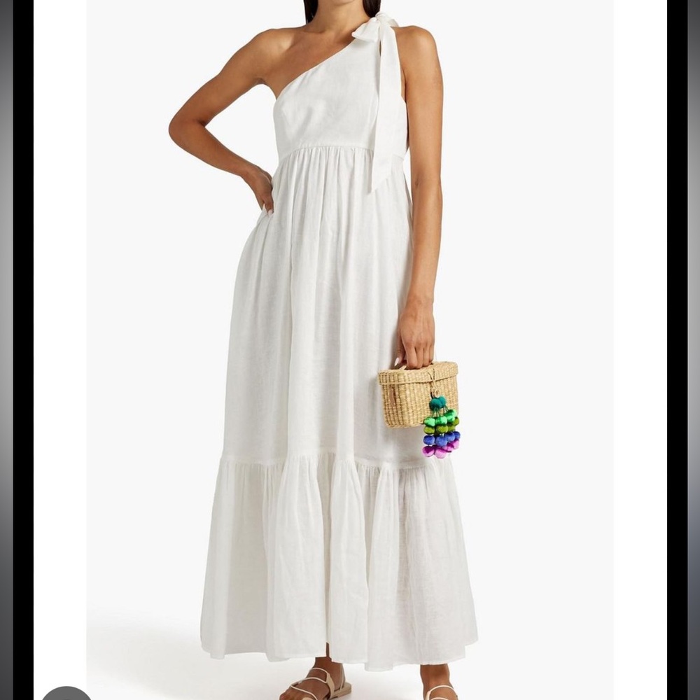 Zimmermann linen maxi with pockets